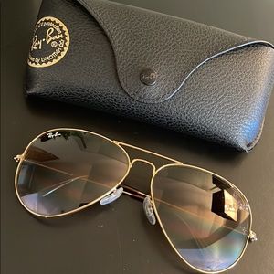 SOLD Rayban Aviator Sunglasses